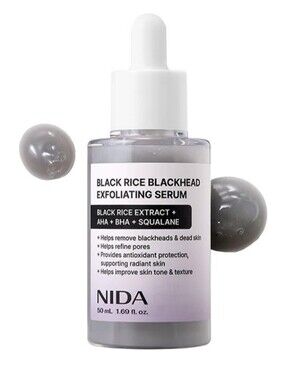 Nida Black Rice Blackhead Exfoliating Serum 1.69oz